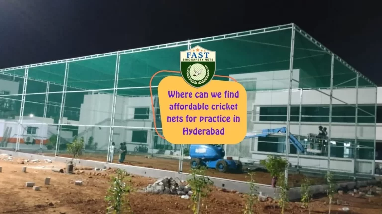 Where can we find affordable cricket nets for practice in Hyderabad