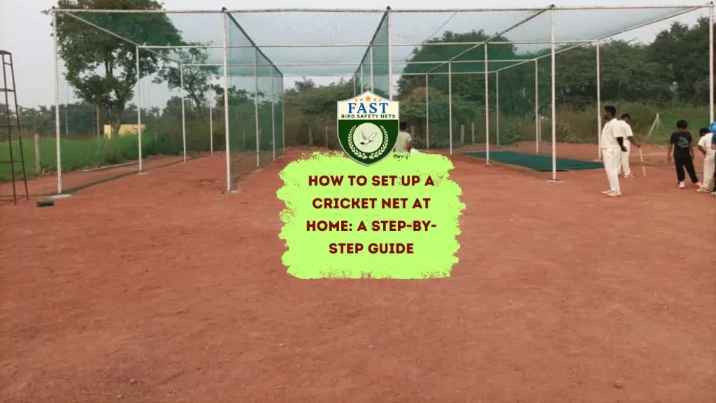 How to Set Up a Cricket Net at Home: A Step-by-Step Guide