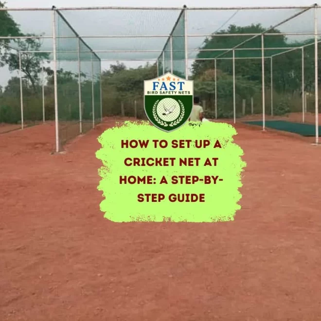How to Set Up a Cricket Net at Home: A Step-by-Step Guide