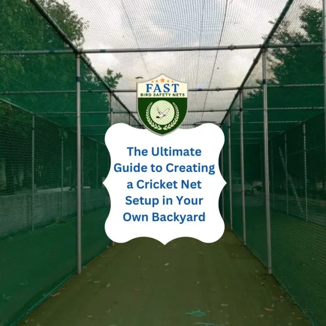 The Ultimate Guide to Creating a Cricket Net Setup in Your Own Backyard