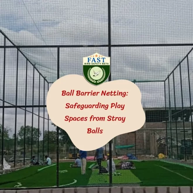 Ball Barrier Netting: Safeguarding Play Spaces from Stray Balls