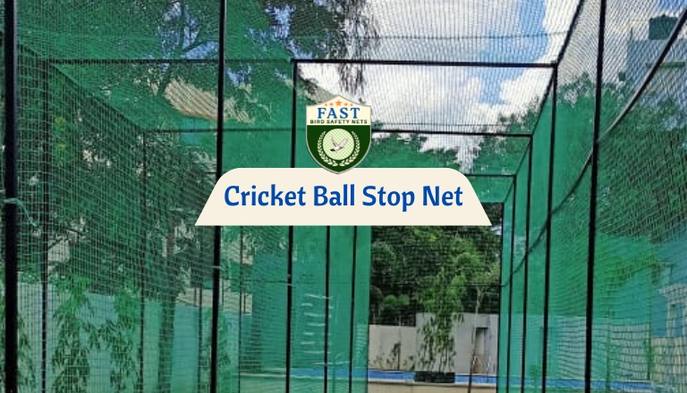 Cricket ball stop net