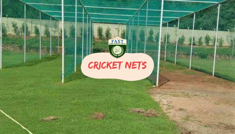 Cricket net installation