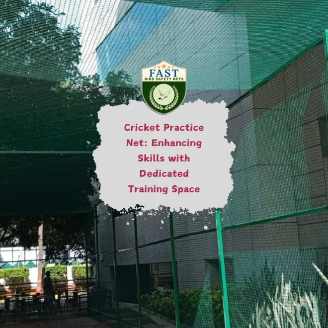 Cricket Practice Net: Enhancing Skills with Dedicated Training Space