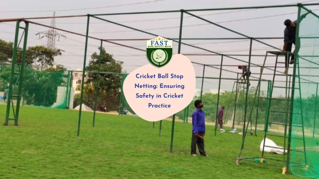 Cricket Ball Stop Netting: Ensuring Safety in Cricket Practice