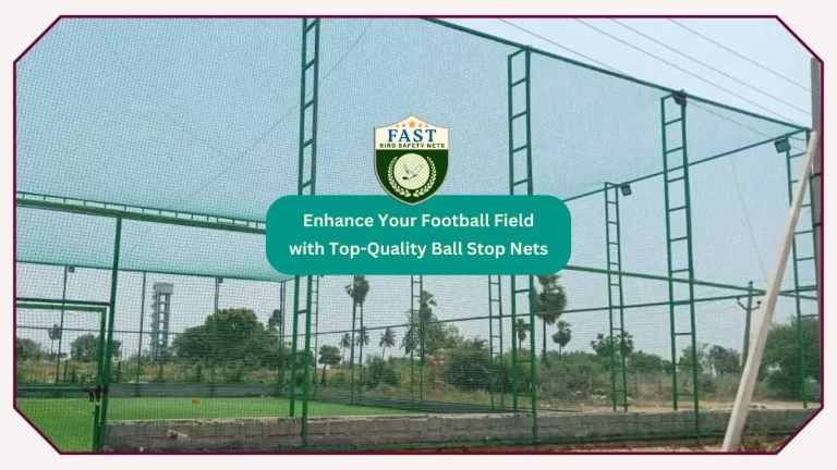 Enhance Your Football Field with Top-Quality Ball Stop Net