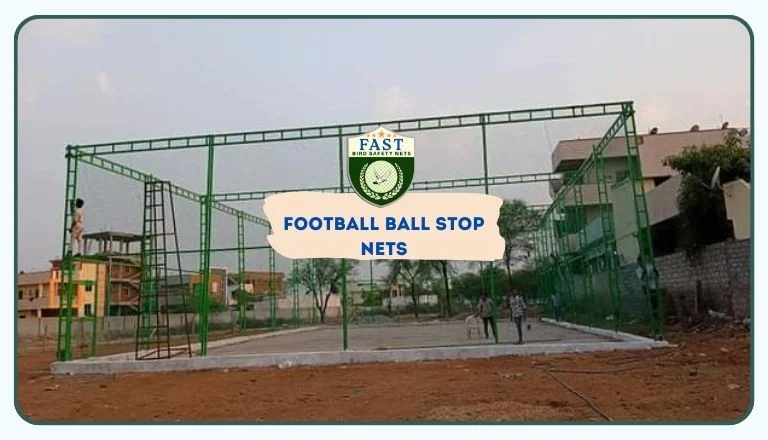 Football ball stop nets