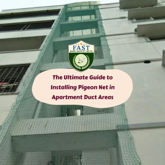 The Ultimate Guide to Installing Pigeon Net in Apartment Duct Areas