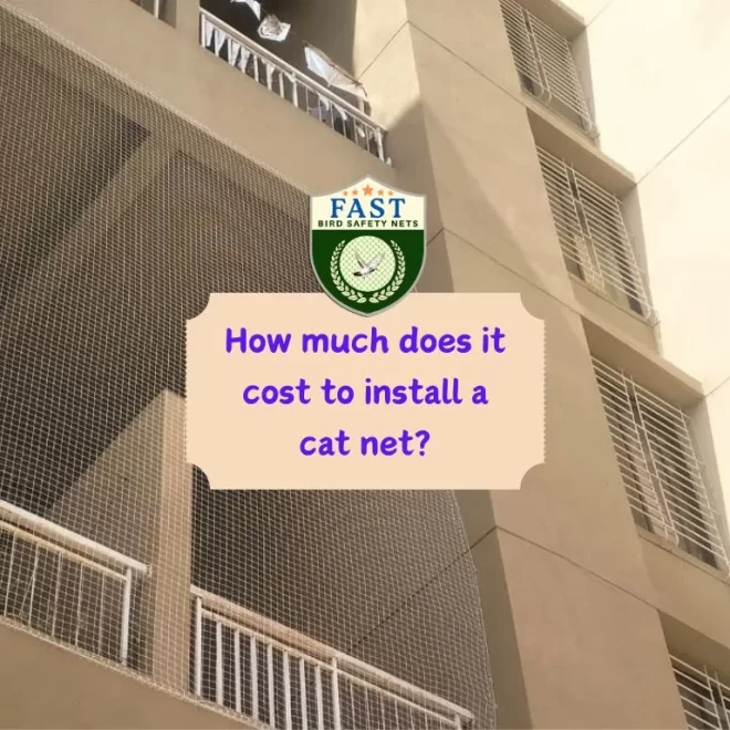 How much does it cost to install a cat net?