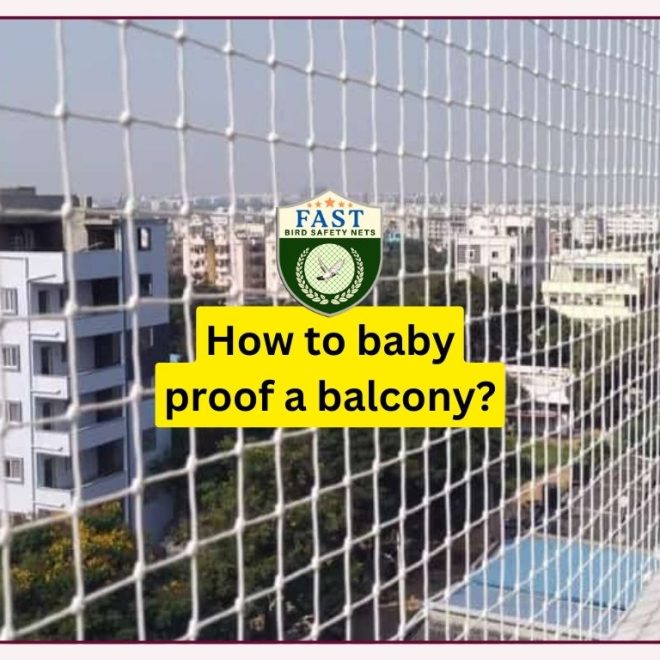 How to baby proof a balcony?