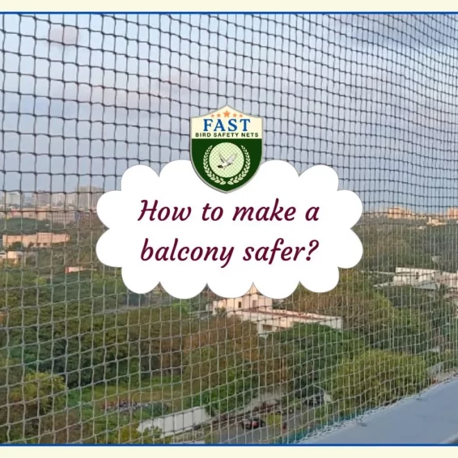 How to make a balcony safer?
