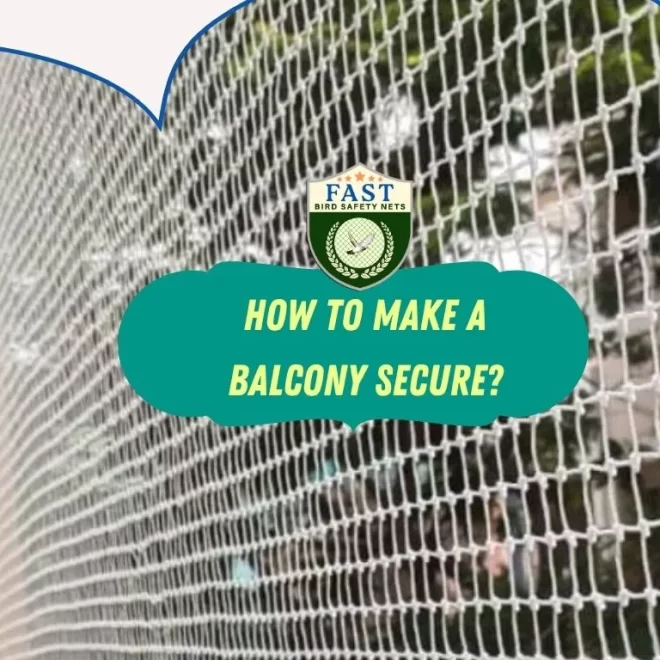 How to make a balcony secure?