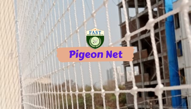 pigeon net fixing