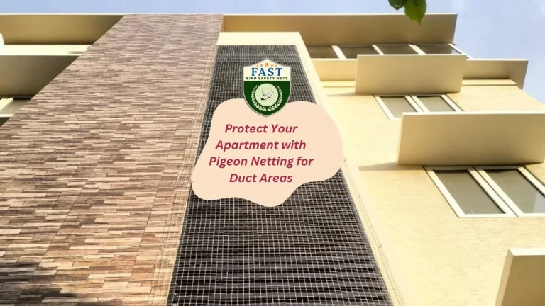 Protect Your Apartment with Pigeon Netting for Duct Areas