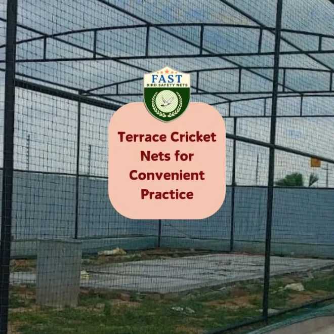 Terrace Cricket Nets for Convenient Practice