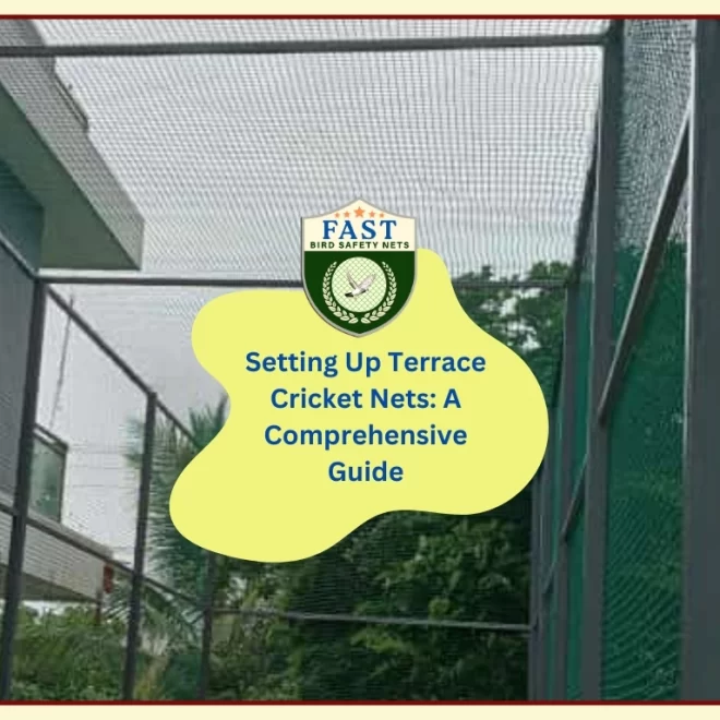 Setting Up Terrace Cricket Nets: A Comprehensive Guide
