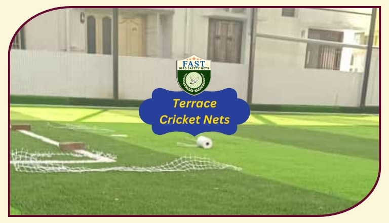 Terrace Cricket Net Setup