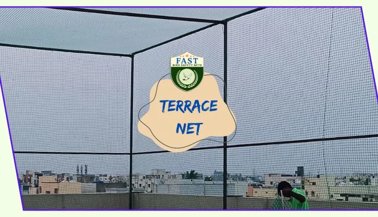 Terrace Net Installation