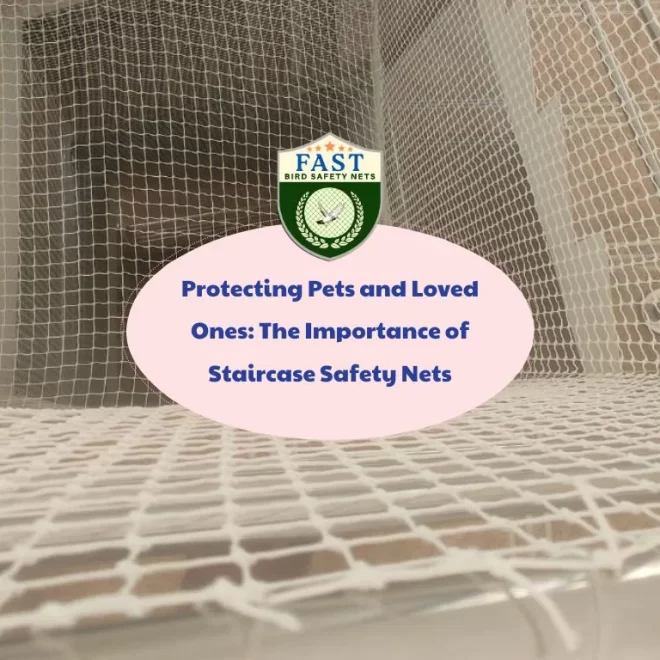Protecting Pets and Loved Ones: The Importance of Staircase Safety Netting