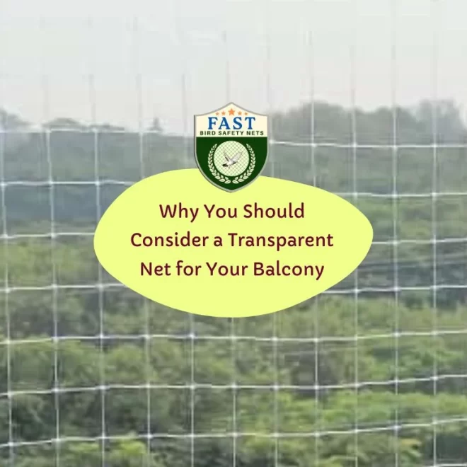 Why You Should Consider a Transparent Net for Your Balcony