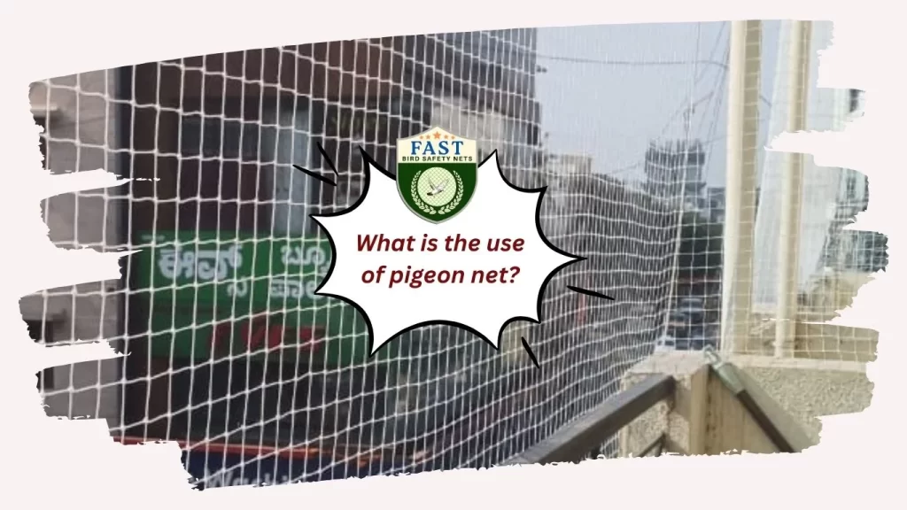 What is the use of pigeon net?