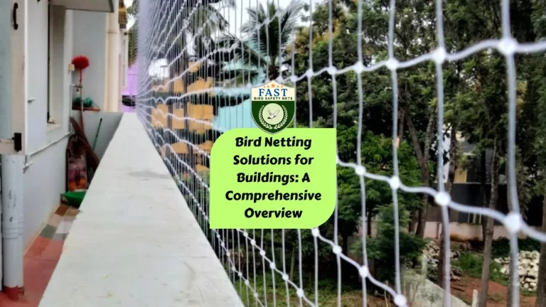 Bird Netting Solutions for Buildings: A Comprehensive Overview