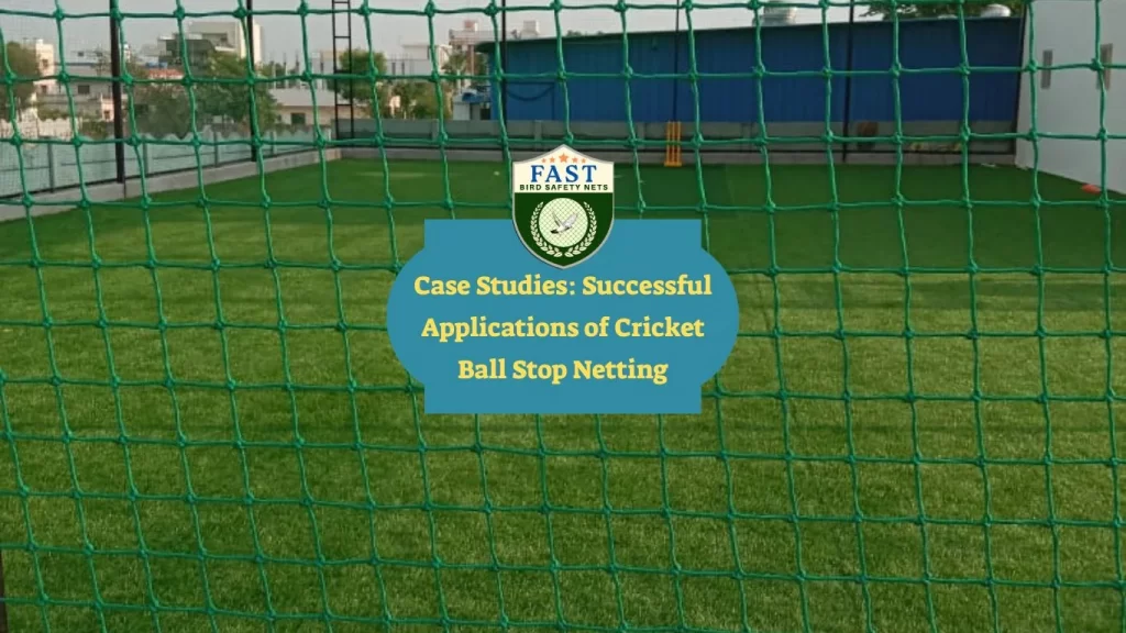 Case Studies: Successful Applications of Cricket Ball Stop Netting