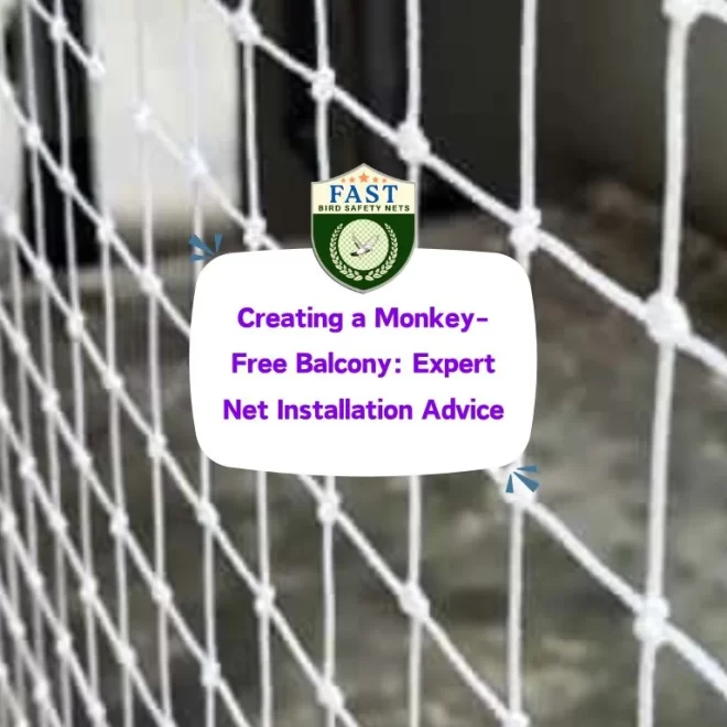 Creating a Monkey-Free Balcony: Expert Net Installation Advice