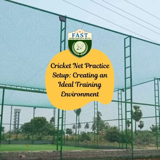 Cricket Net Practice Setup: Creating an Ideal Training Environment