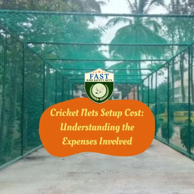 Cricket Nets Setup Cost: Understanding the Expenses Involved with fast safety nets hyderabad