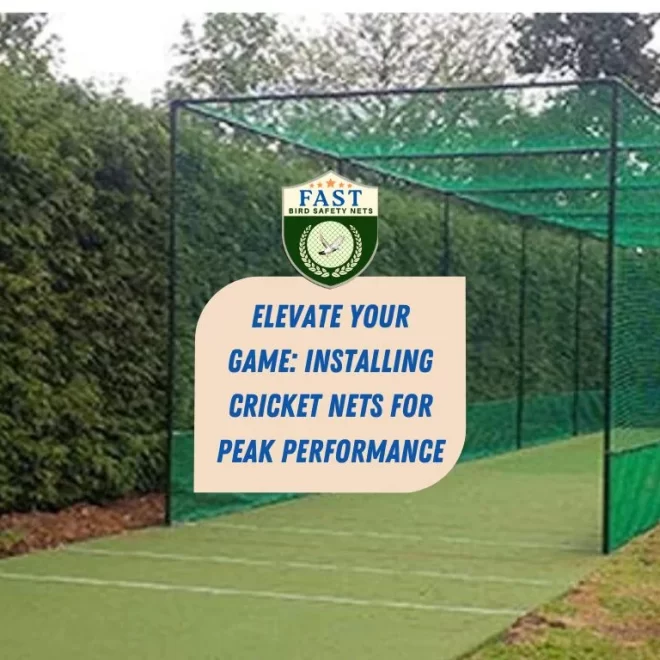 Elevate Your Game: Installing Cricket Nets for Peak Performance