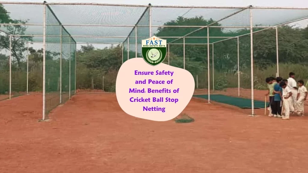 Ensure Safety and Peace of Mind: Benefits of Cricket Ball Stop Netting