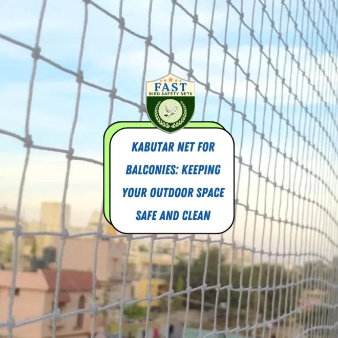 Kabutar Net for Balconies: Keeping Your Outdoor Space Safe and Clean