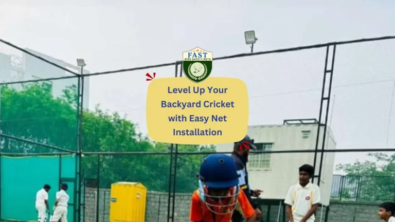 Level Up Your Backyard Cricket with Cricket Net Installation