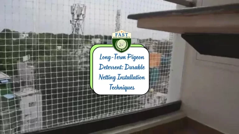 Long-Term Pigeon Deterrent: Durable Pigeon Netting Installation Techniques