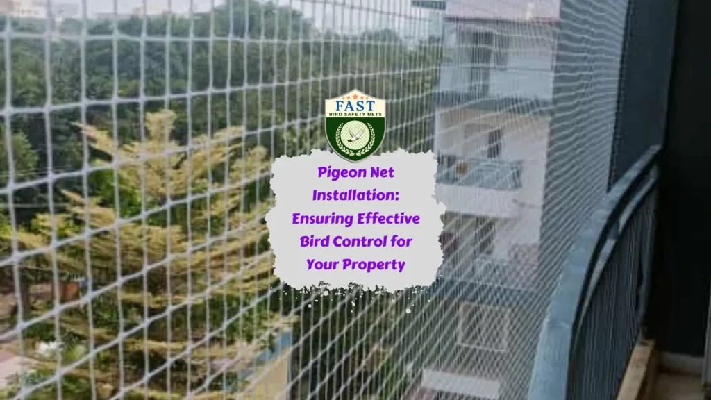 Pigeon Net Installation: Ensuring Effective Bird Control for Your Property