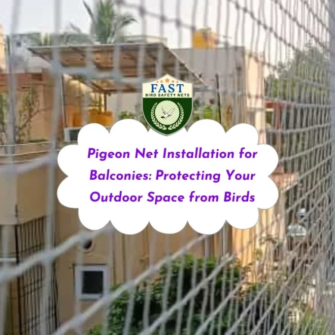 Pigeon Net Installation for Balconies: Protecting Your Outdoor Space from Birds