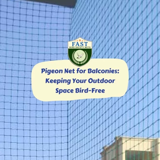 Pigeon Net for Balconies: Keeping Your Outdoor Space Bird-Free