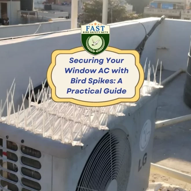 Securing Your Window AC with Bird Spikes: A Practical Guide