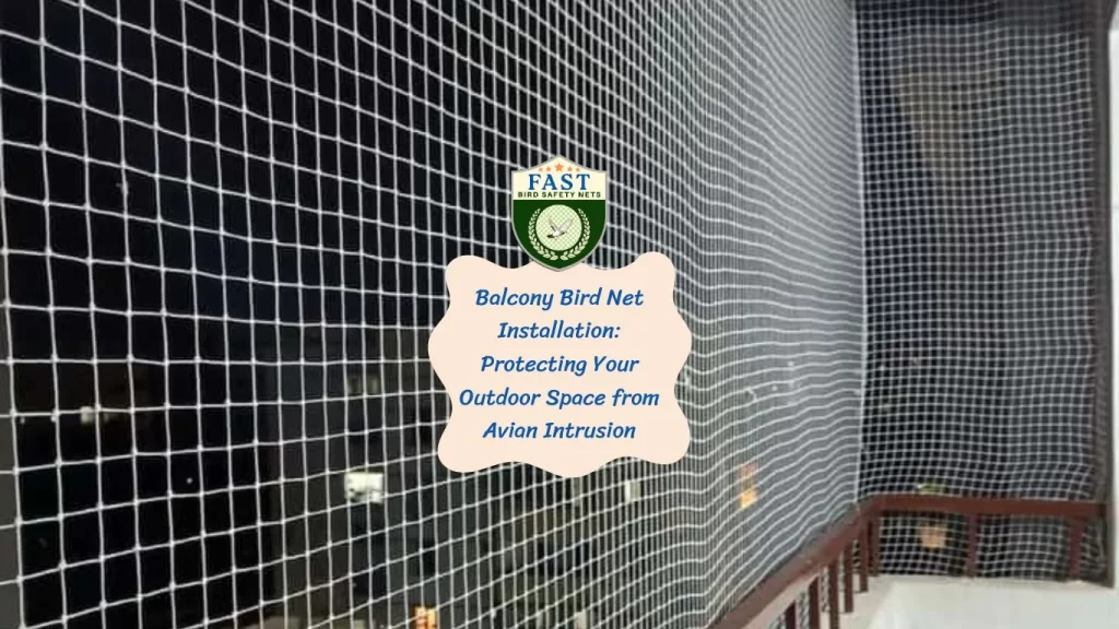 Balcony Bird Net Installation: Protecting Your Outdoor Space from Avian Intrusion