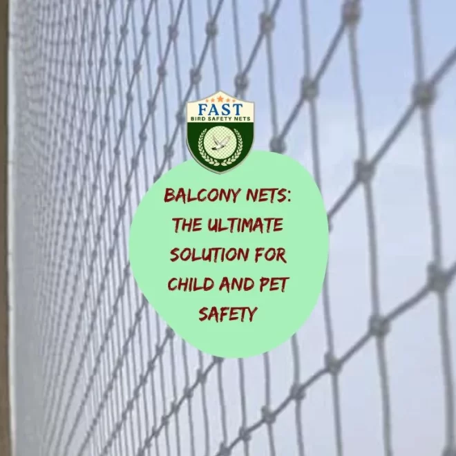 Balcony Nets: The Ultimate Solution for Child and Pet Safety