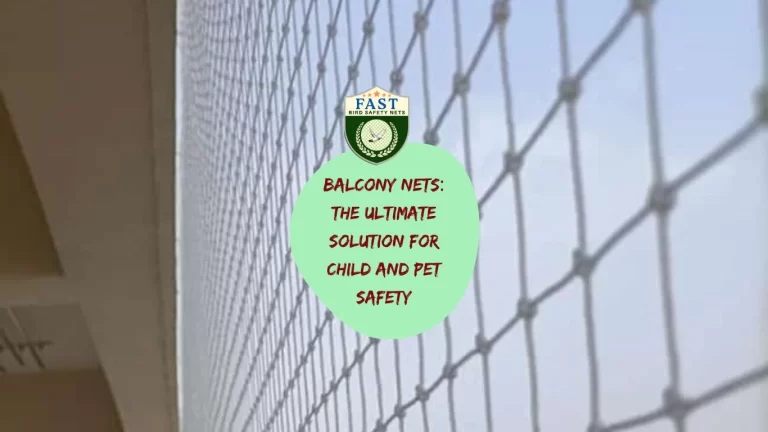 Balcony Nets: The Ultimate Solution for Child and Pet Safety