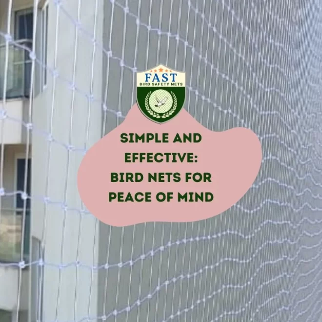 Simple and Effective: Bird Control Nets for Peace of Mind