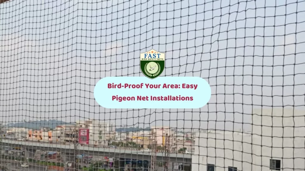 Bird-Proof Your Area: Easy Pigeon Net Installations