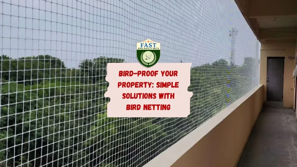 Bird-Proof Your Property: Simple Solutions with Bird Netting