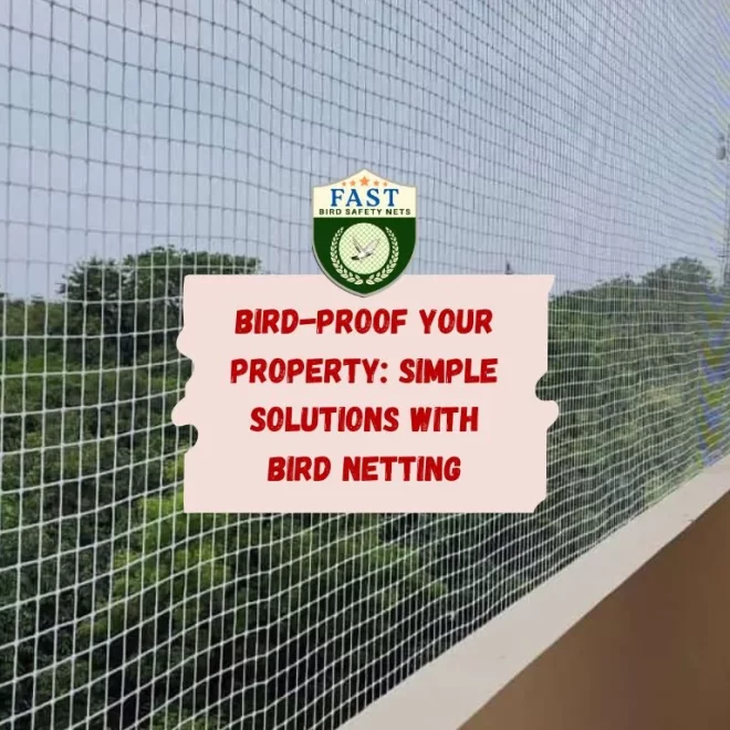 Bird-Proof Your Property: Simple Solutions with Bird Netting
