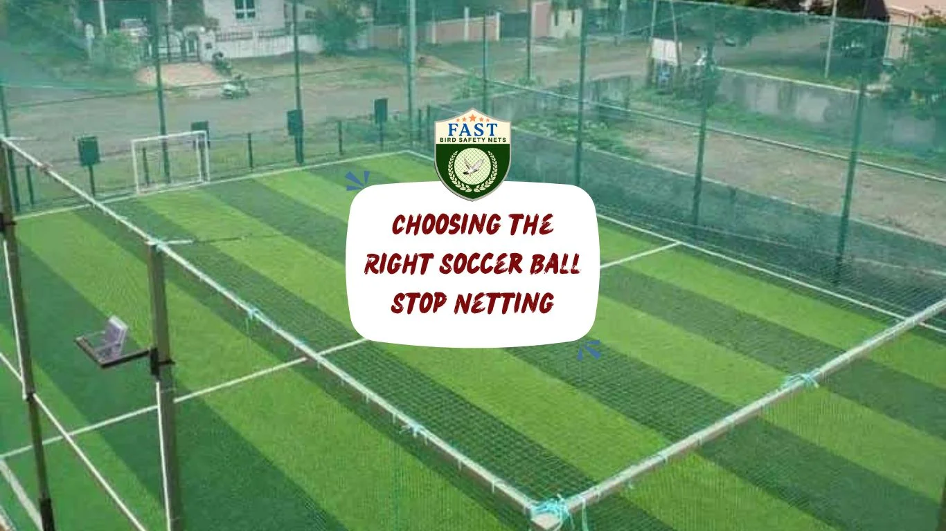 Choosing the Right Soccer Ball Stop Netting Fast Safety Nets