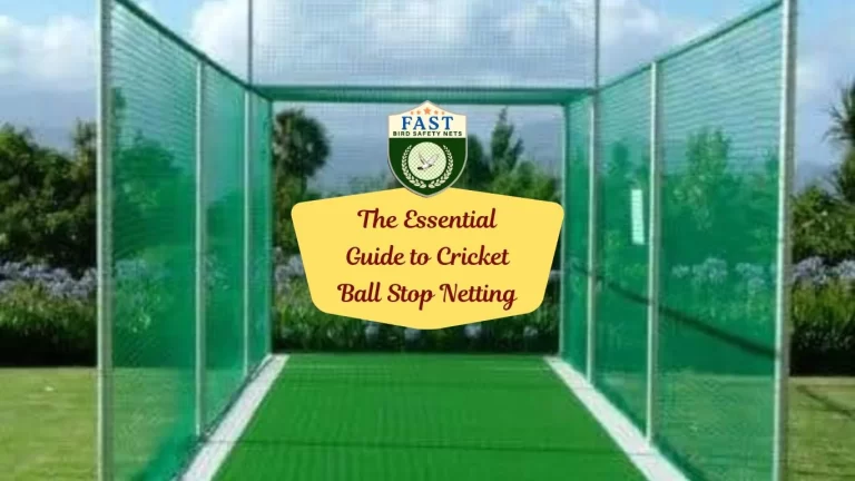 The Essential Guide to Cricket Ball Stop Netting