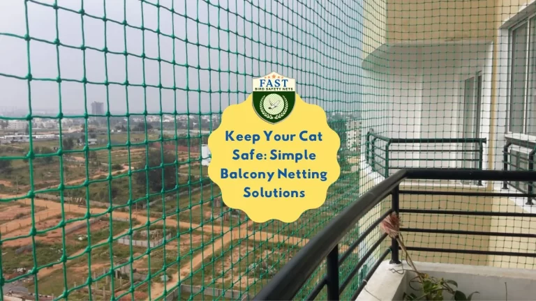 Keep Your Cat Safe: Simple Balcony Netting Solutions