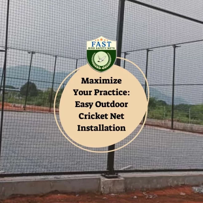 Maximize Your Practice: Easy Outdoor Cricket Net Installation